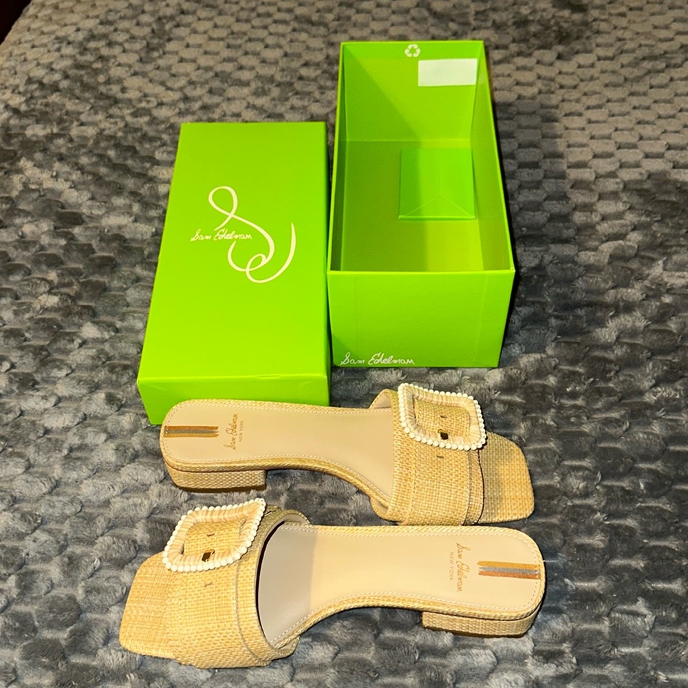 Brand new 7.5 Sam Edelman deacon bead sandal